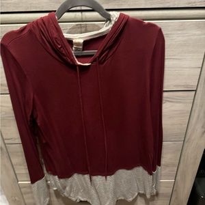 Maroon Lightweight Overlay